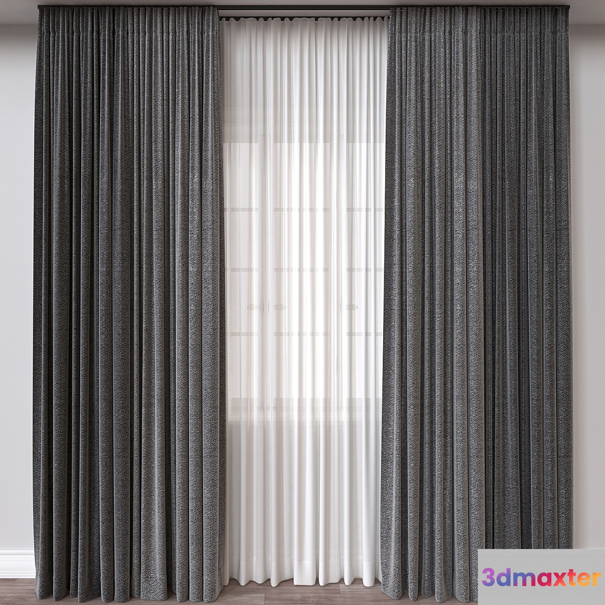 Curtain A125 3D Max