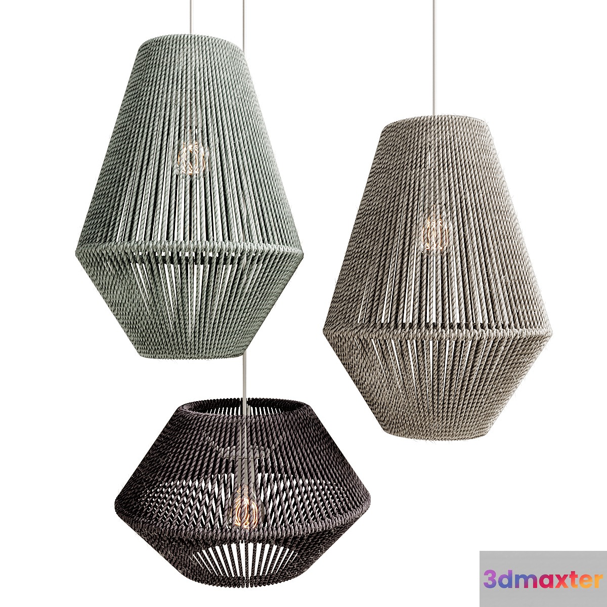 Macrame Decor Knitting 3D Max