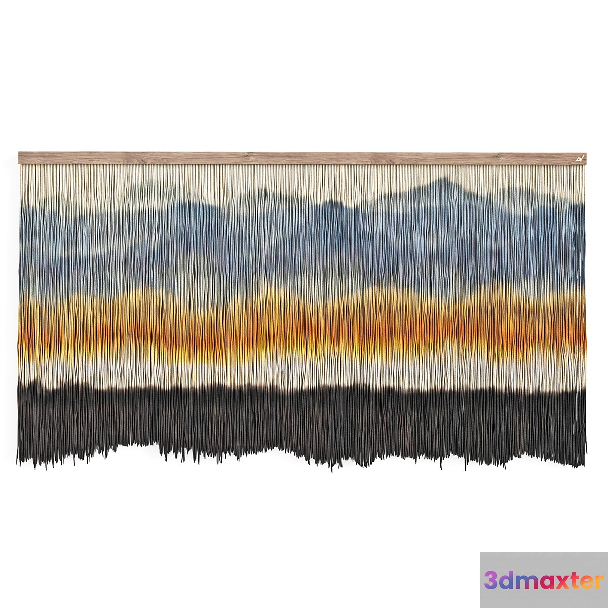 Decorative textile panel Blue Ridge - No.2