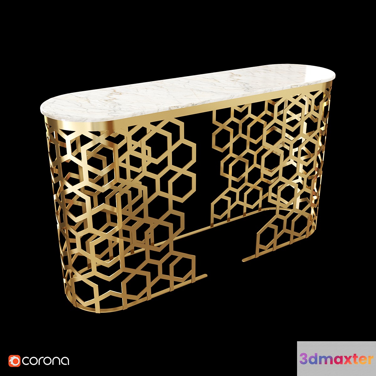 Marble console table - No.3