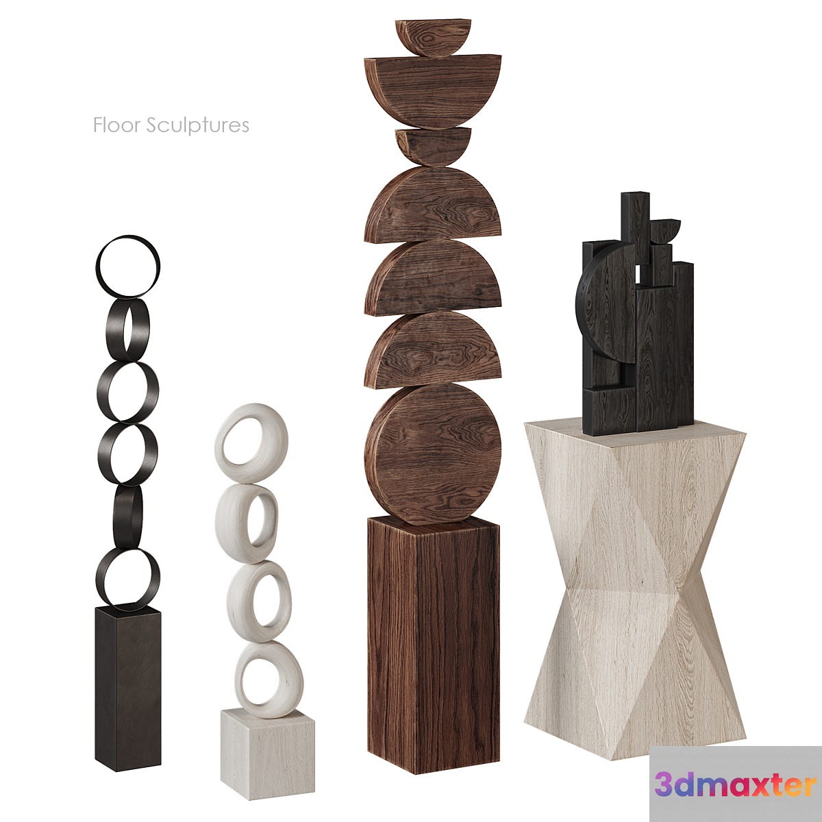 Diego Olivero Floor Sculptures