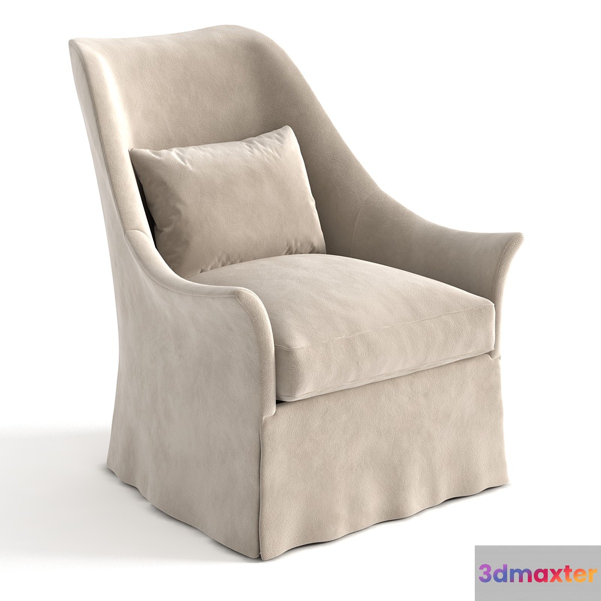 Verellen furniture Melody Wing Chair 3D Max