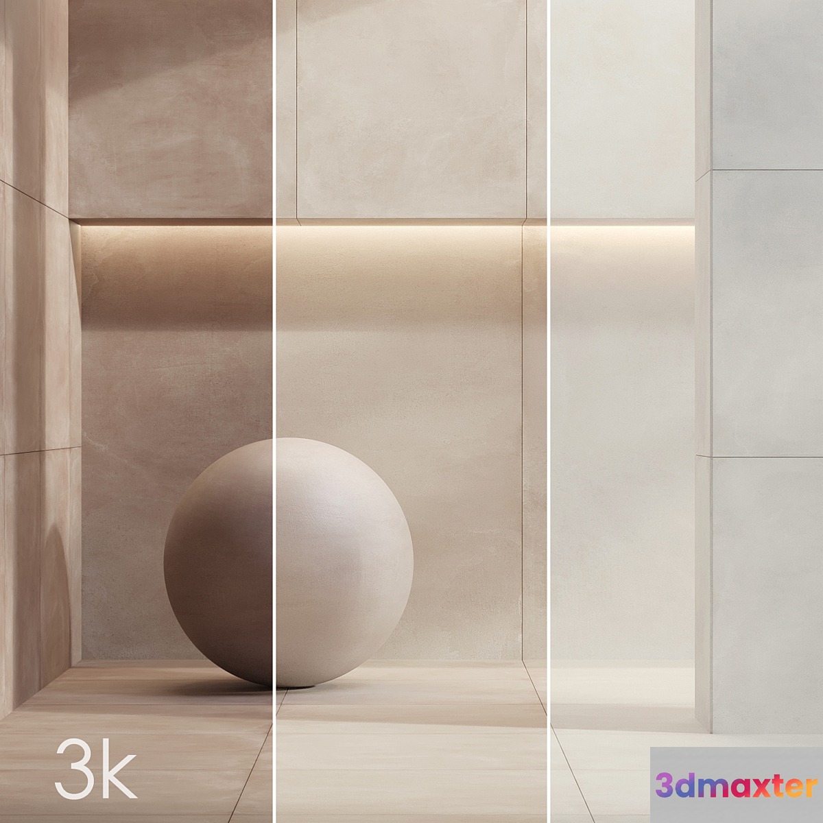 Caesar Set 29 - Cement-Terracota BUNDLE - 4 types: Brown Beige White