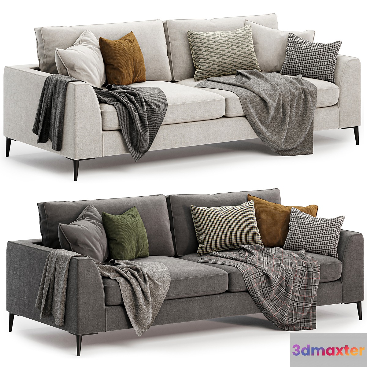Meridian sofa 3D Max