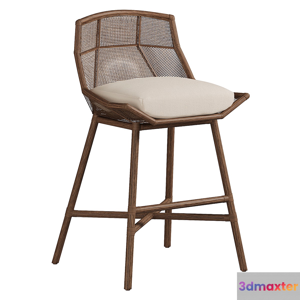 MAKETTO BARSTOOL by baker 3D Max