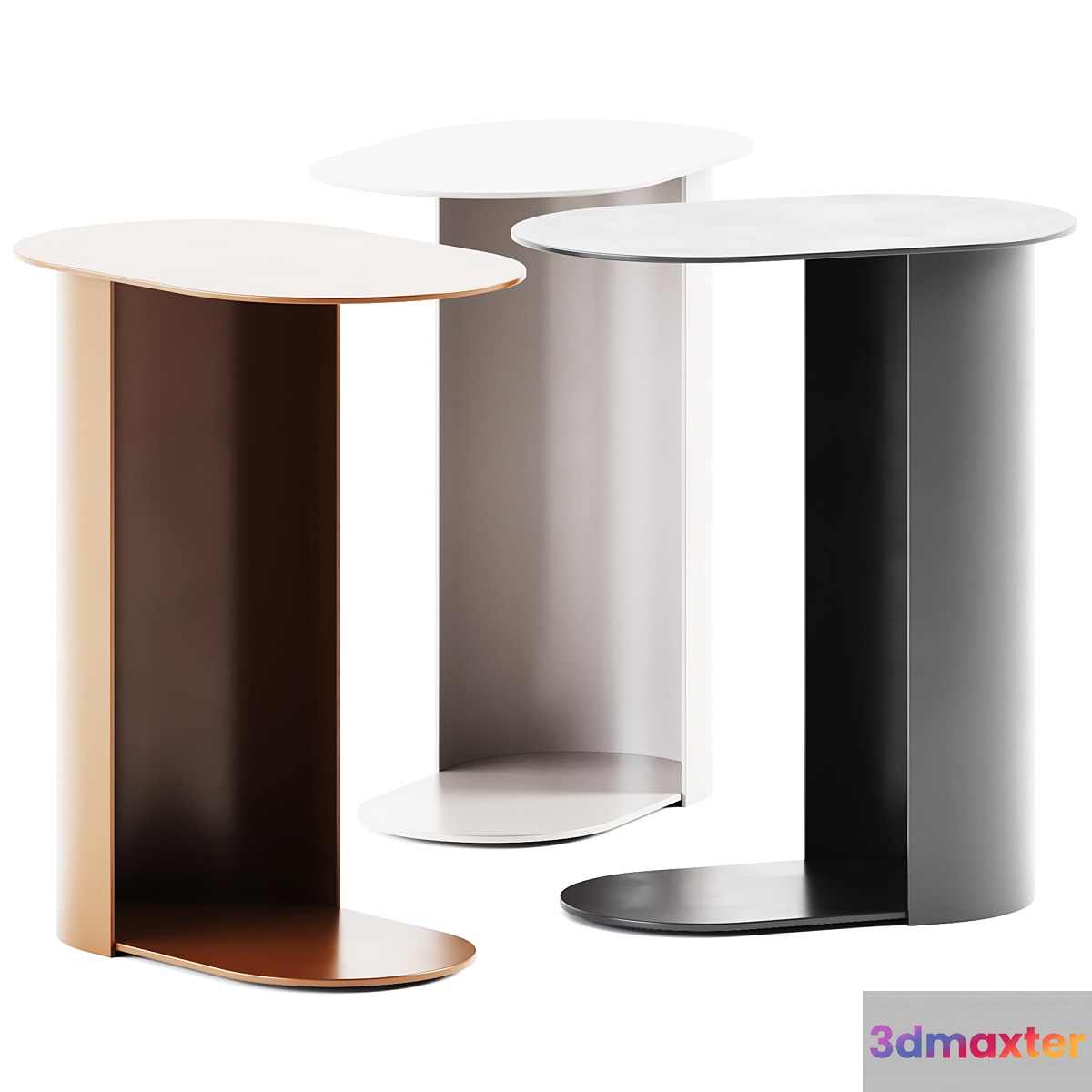 Pillar Side Table by DesignByThem _ Coffee table