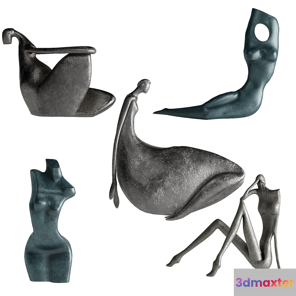 Human Abstract Sculptures 7