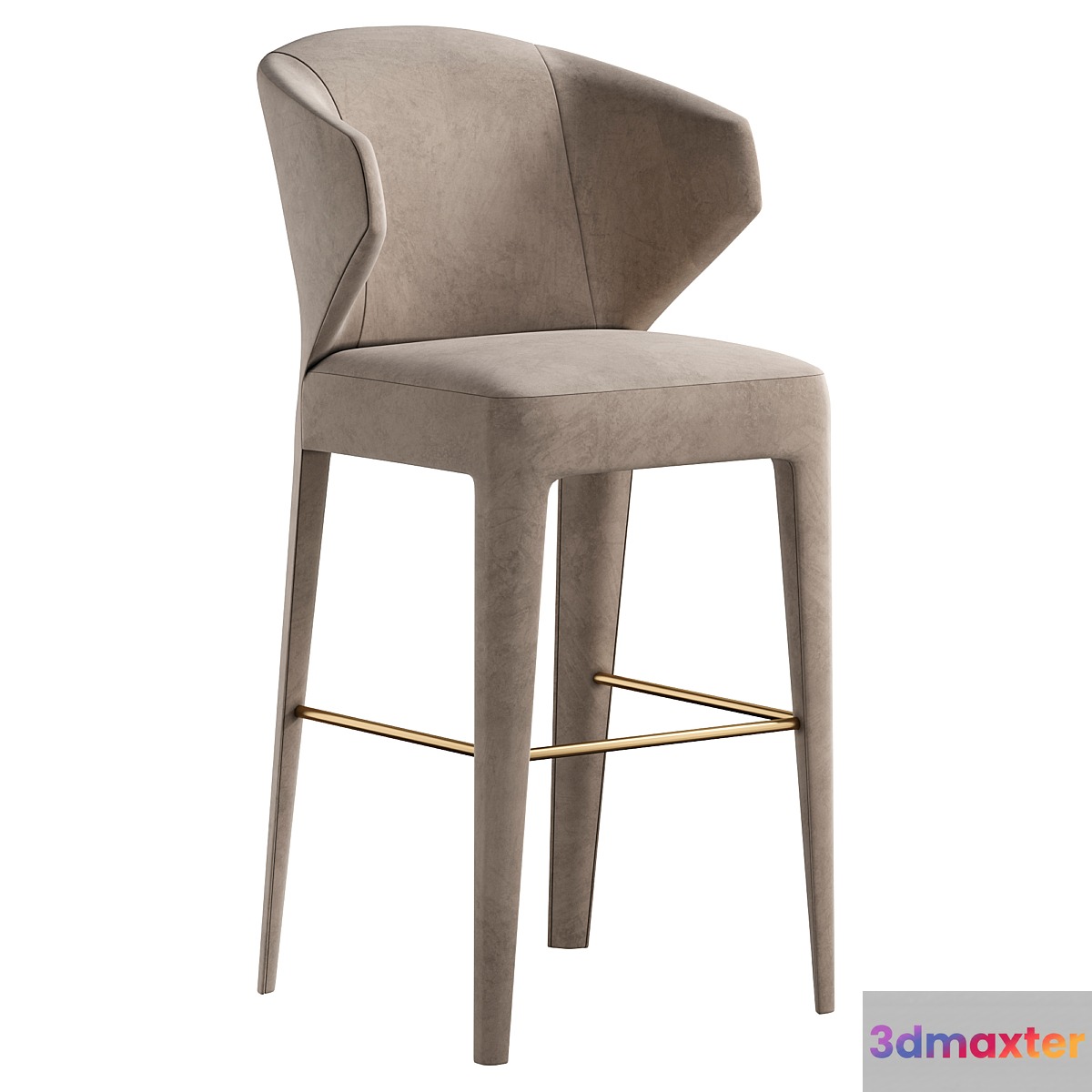 LAPEL BARSTOOL by baker 3D Max
