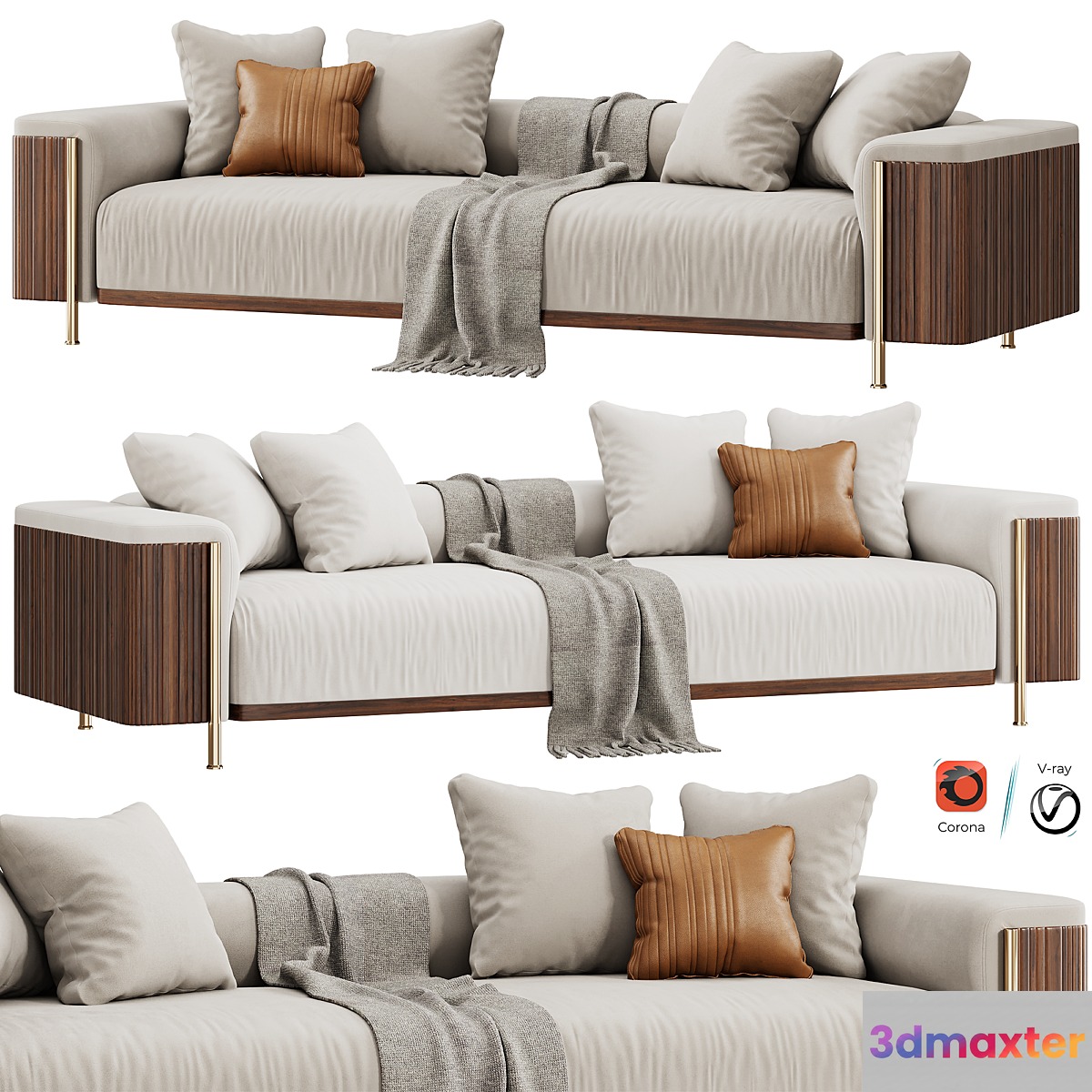 TRUSSARDI CASA Deven Sofa - No.2