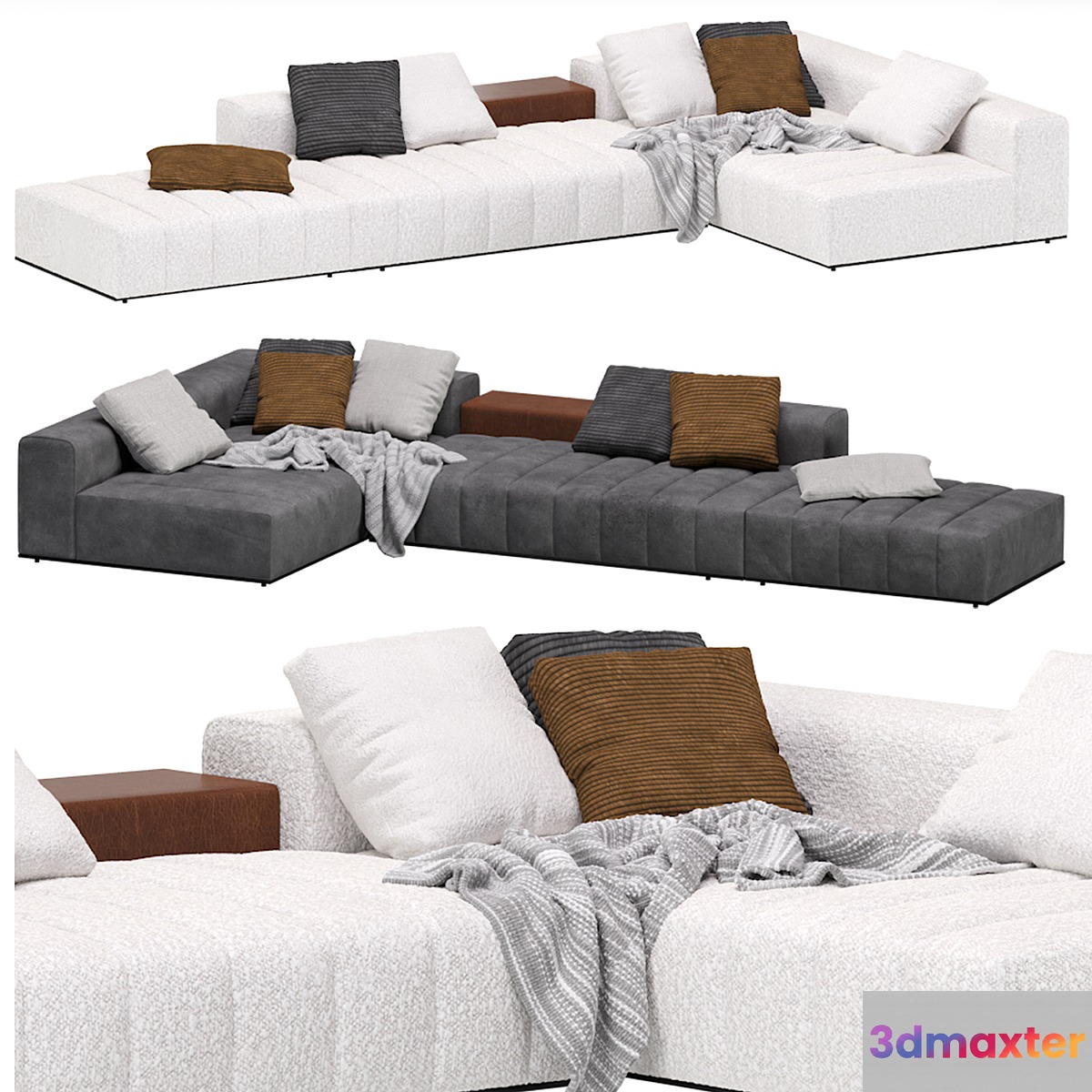 Minotti Goodman Modular Sofa 04 3D Max