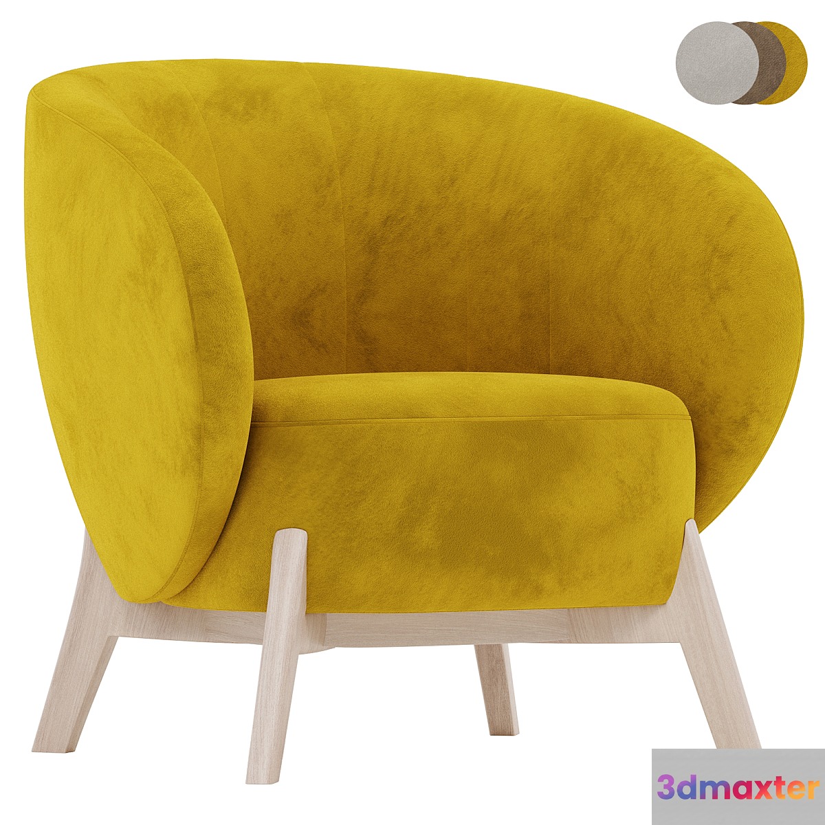 Armchair Tilar 3D Max