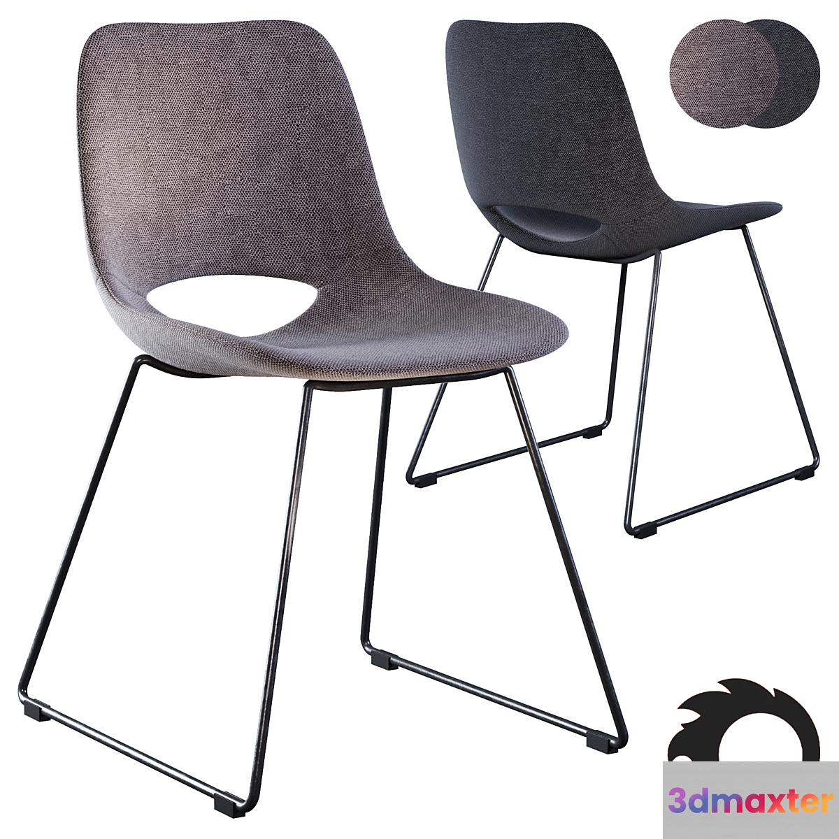 Chair Ziggy La Forma 3D Max