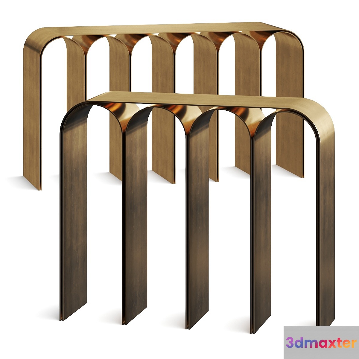 Pietro Franceschini Arch Console Tables