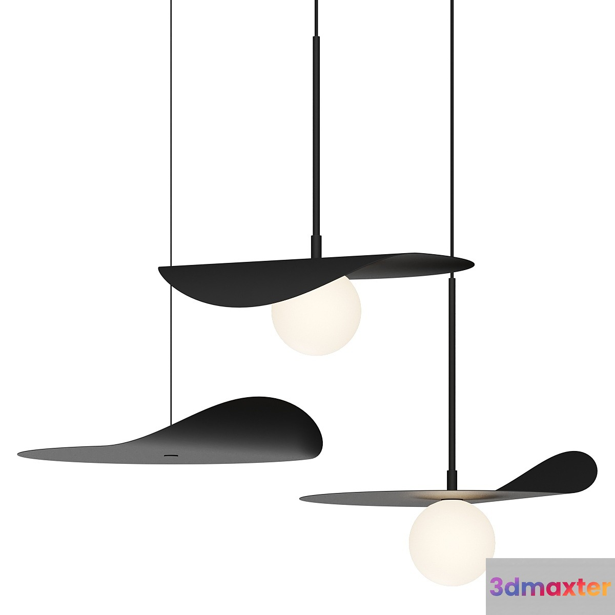 Kundalini Flow Pendant Lamps 3D Max