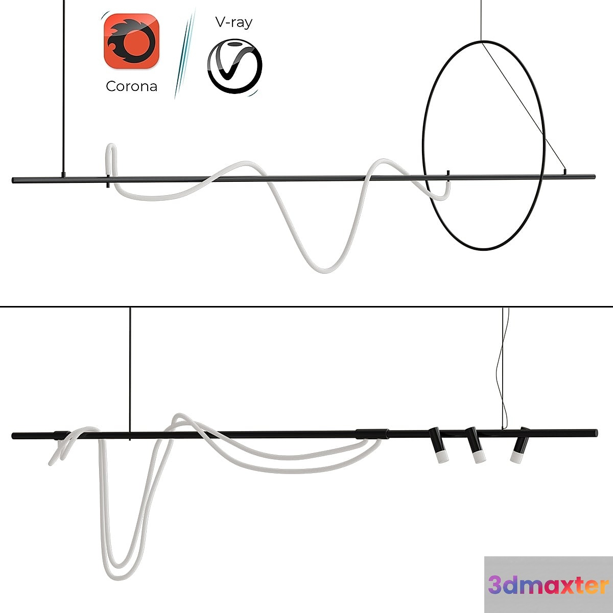 Slatted lamp collection - No.2