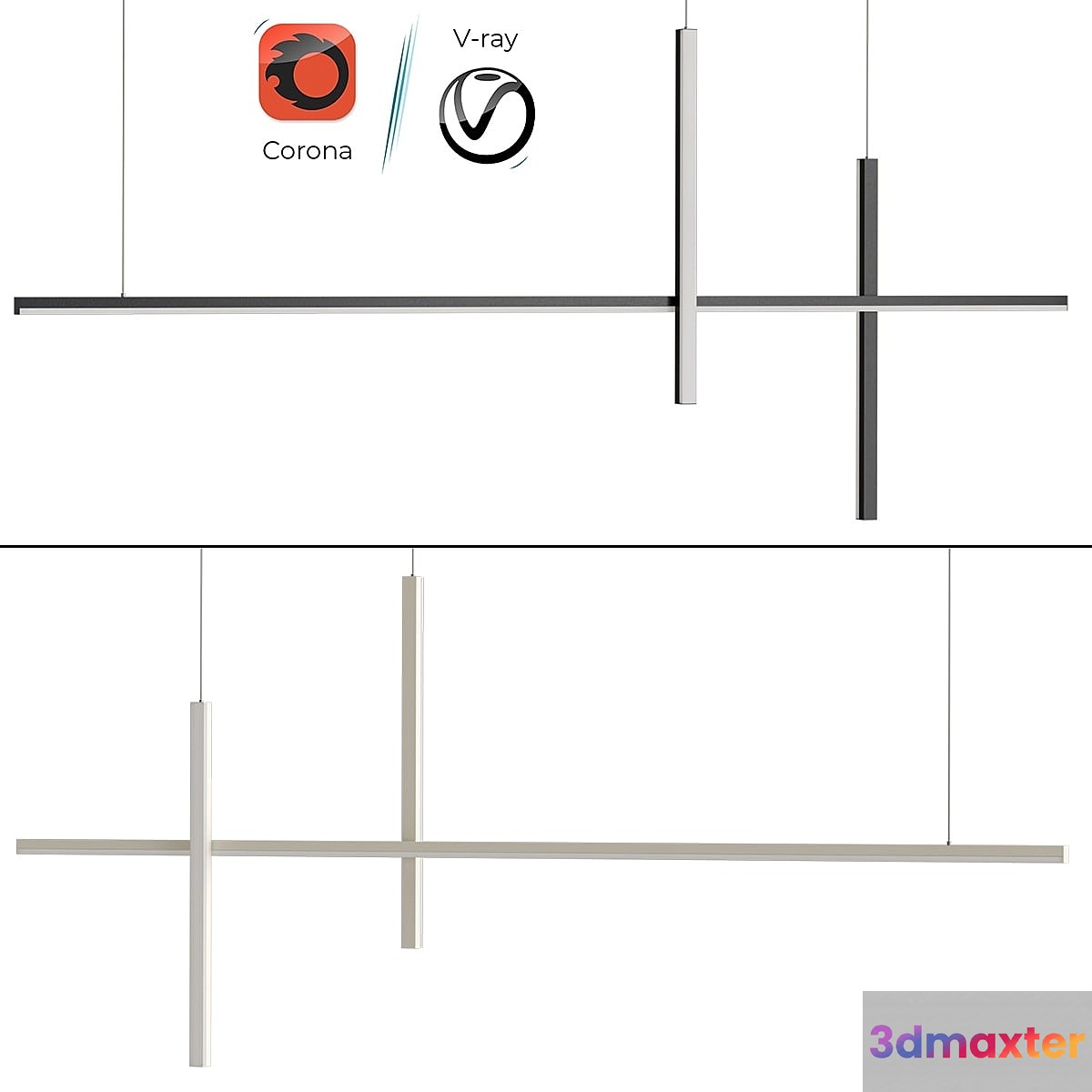 Minimalist Luxe Chandelier 02
