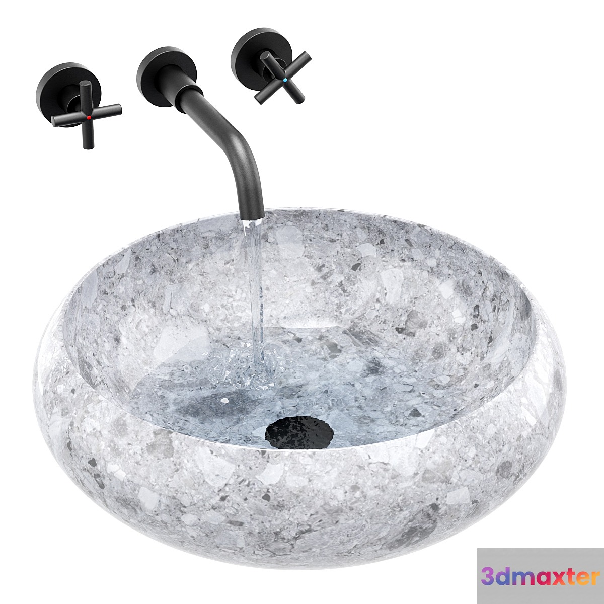 Ronda gray granite sink