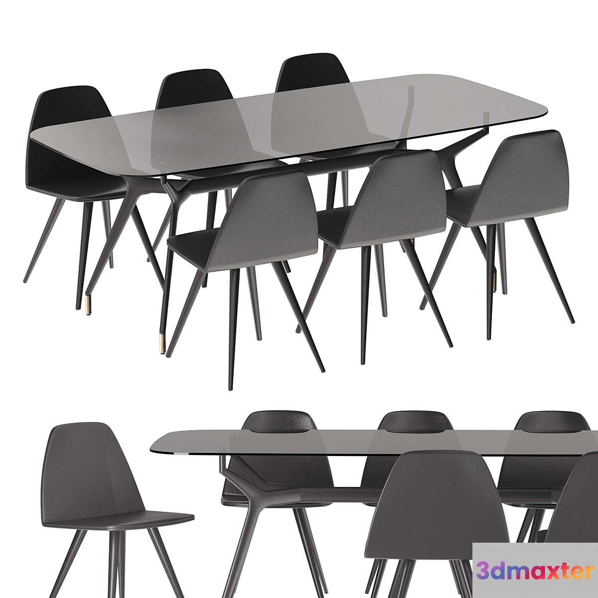 SOVET ARKOS TABLE GROUP 3D Max