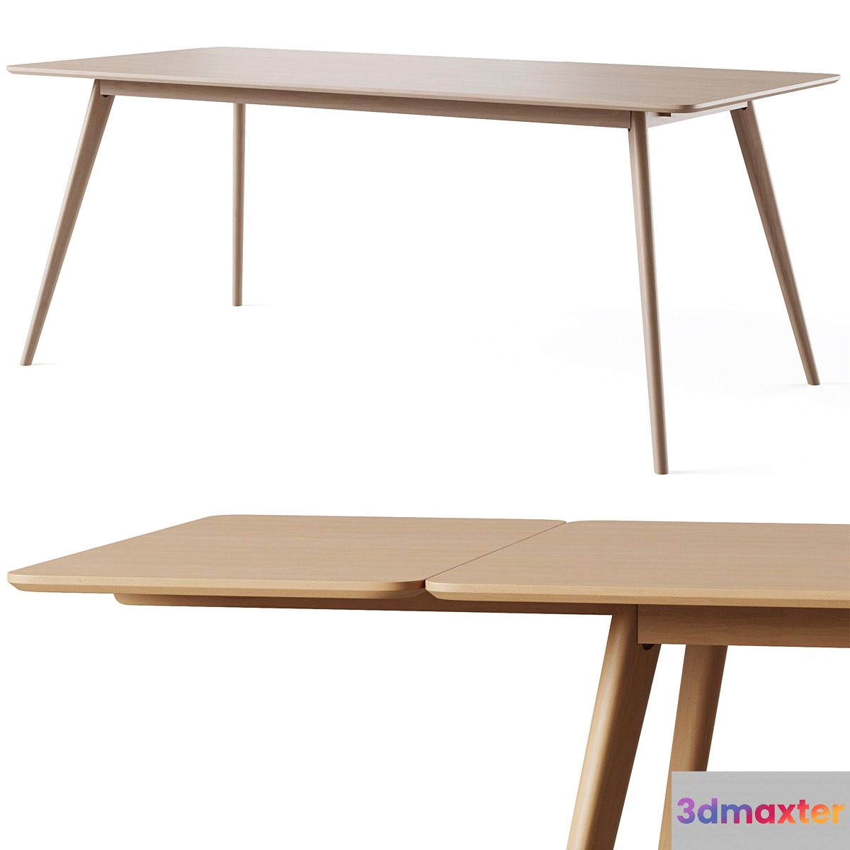 YUMI DINING TABLE SQUARE by Rowico Home