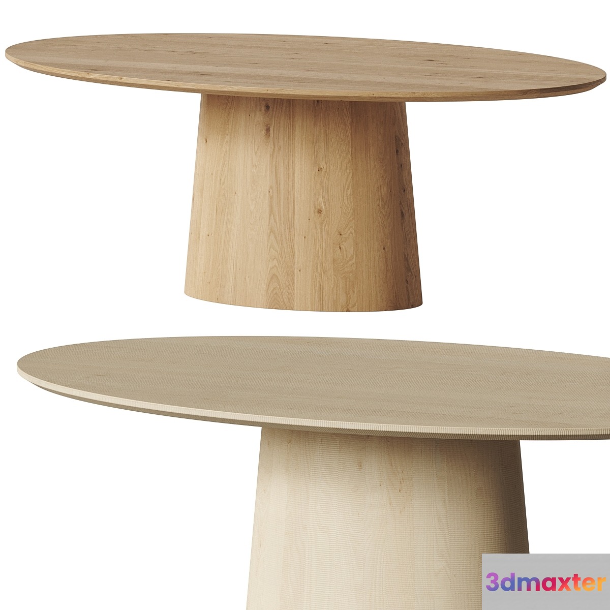 Adara Dining Table 3D Max