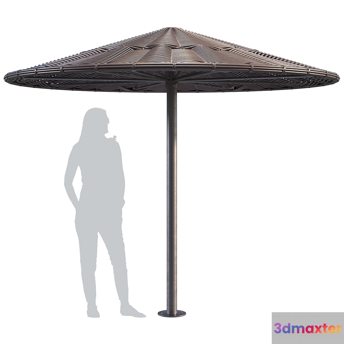 Beach umbrella Premium 3D Max
