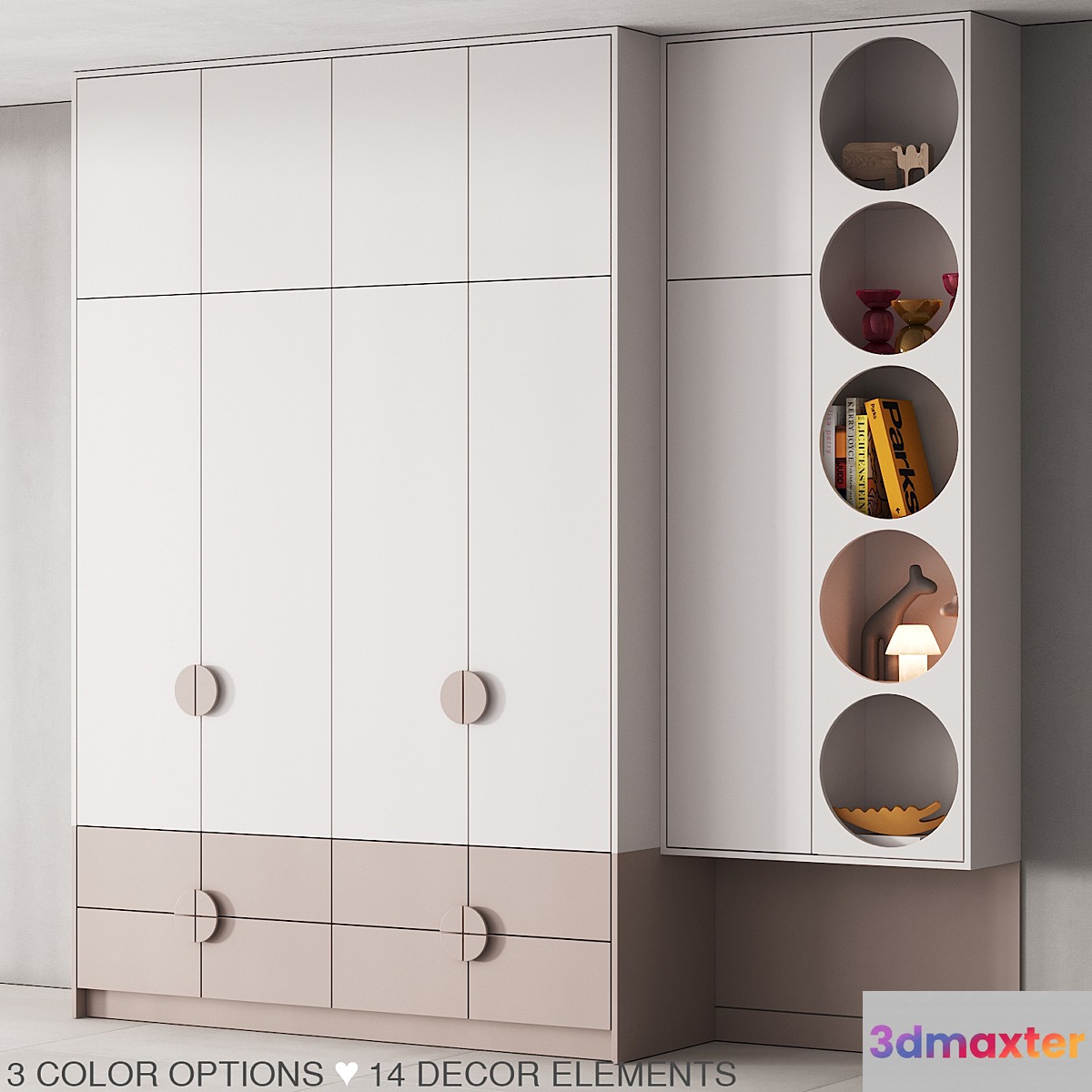 199 furniture for children 01 rack with round holes 01 - No.2