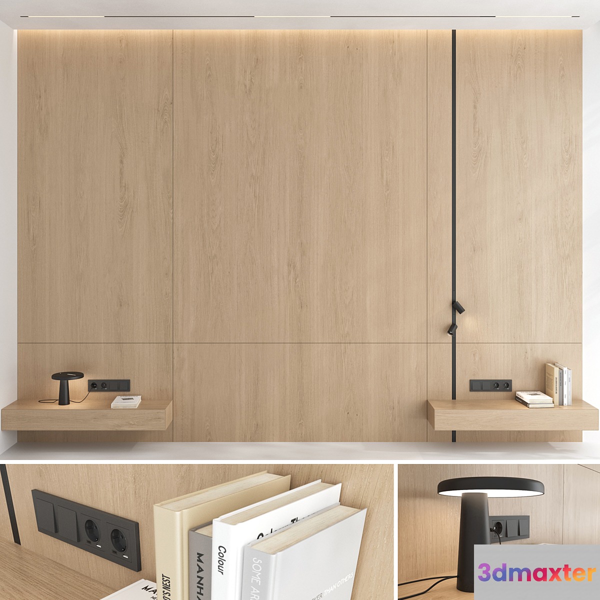 Decorative wall panel set 85