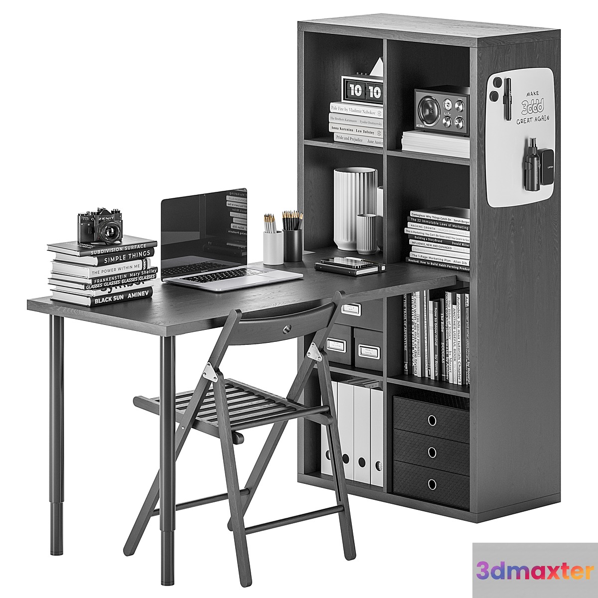 IKEA KALLAX _ LAGKAPTEN Workplace