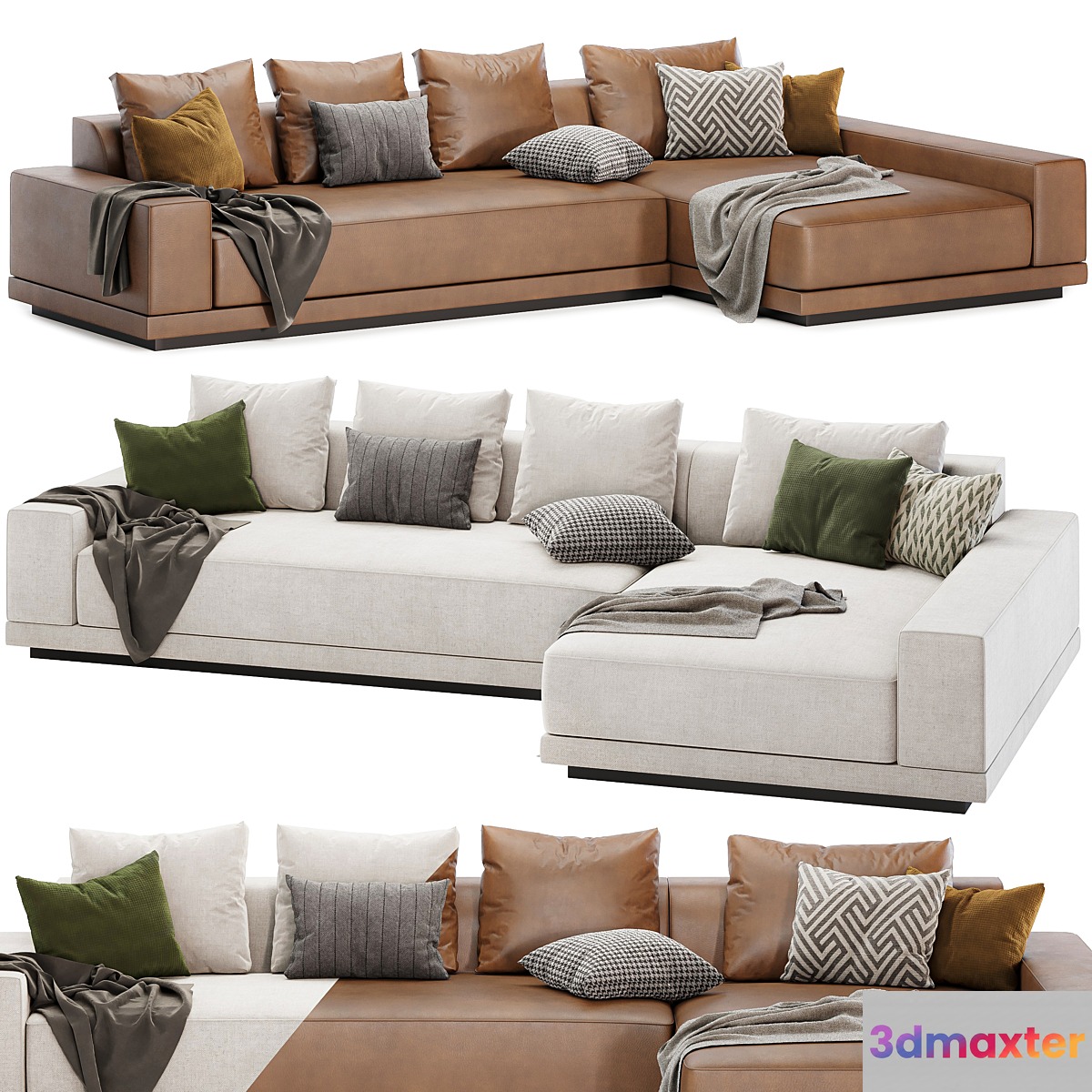 Cortona Sofa Chaise Sectional
