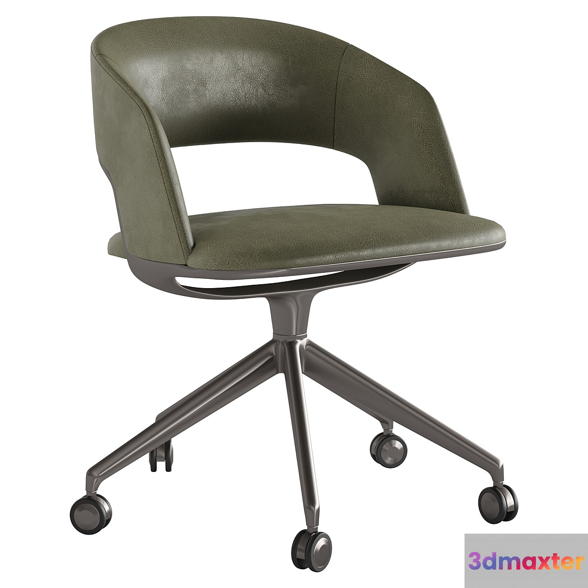 Alma leather 3D Max