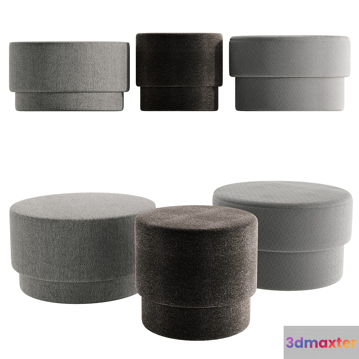 Pouffe set Normann Copenhagen