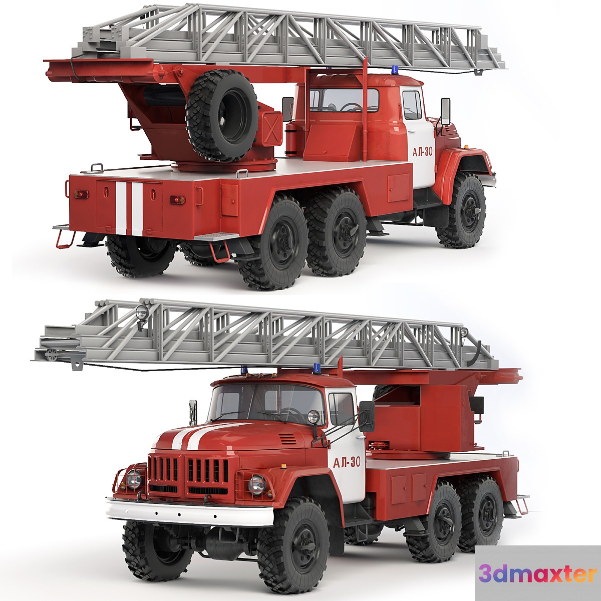 ZiL 131 AL-30 fire truck 1988