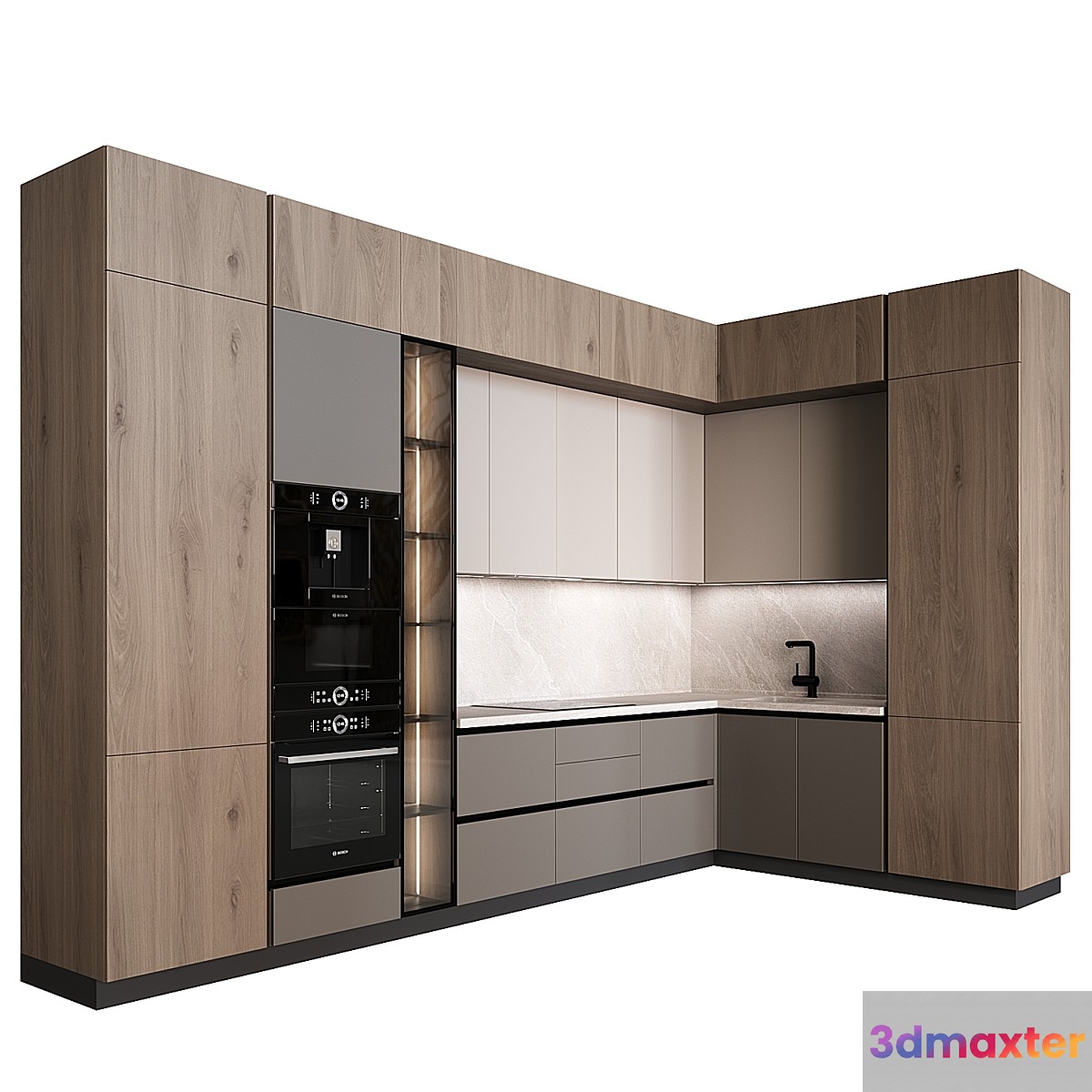 Kitchen in modern style 04