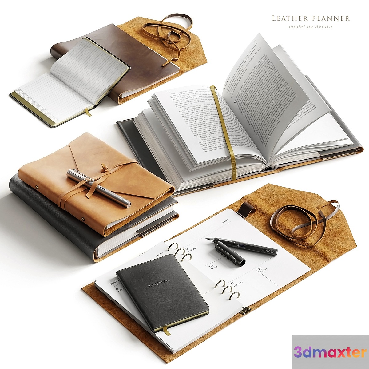 leather planner - No.2
