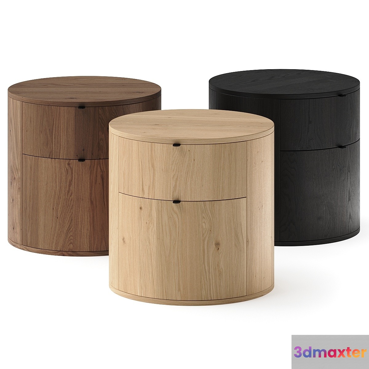 Lulu and Georgia Kono 2 Drawer Nightstand Bedside Table