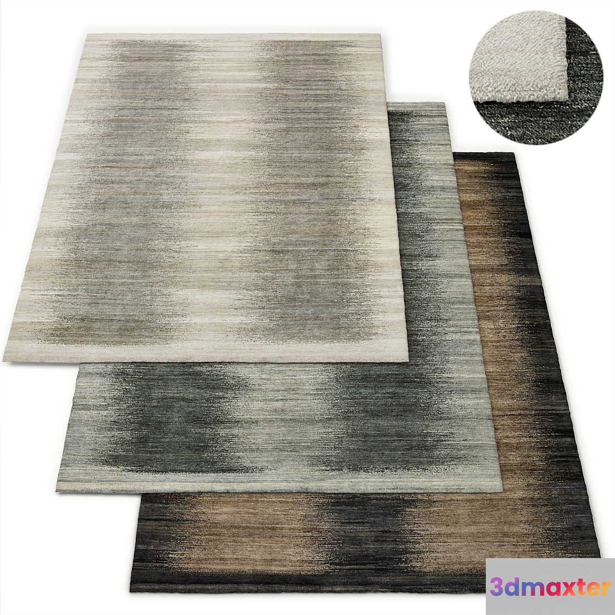 Shahi Hand-Knotted Wool Rug Restoration Hardware
