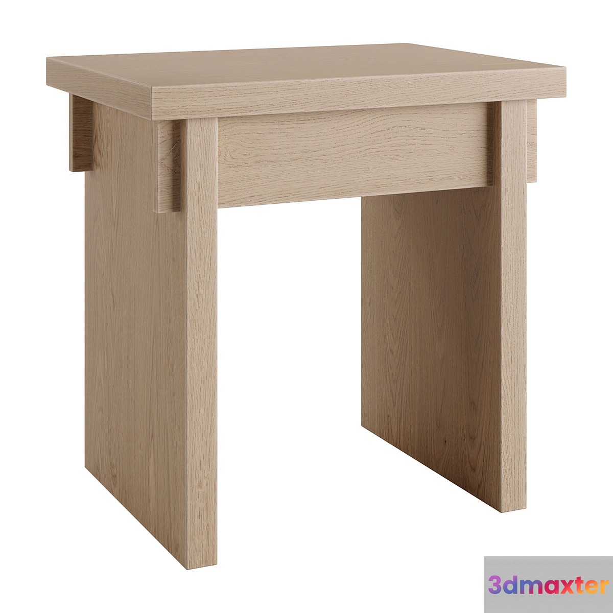 Japanese Dining Stool by Kristina Dam Studio