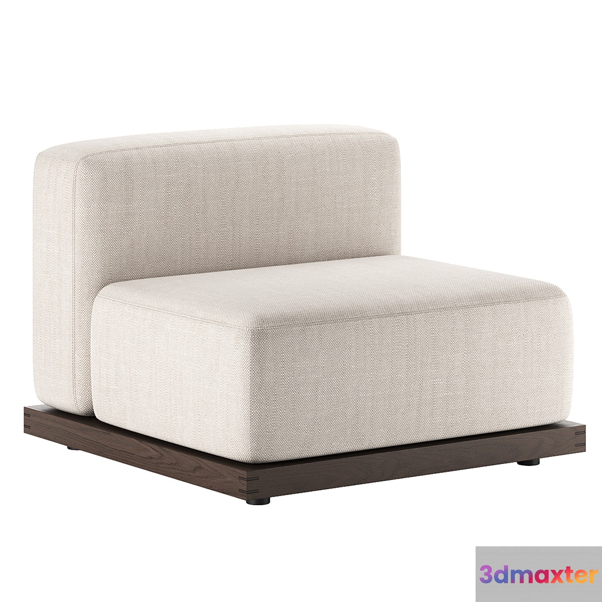 N-S02 Armless by Karimoku Case Study 3D Max