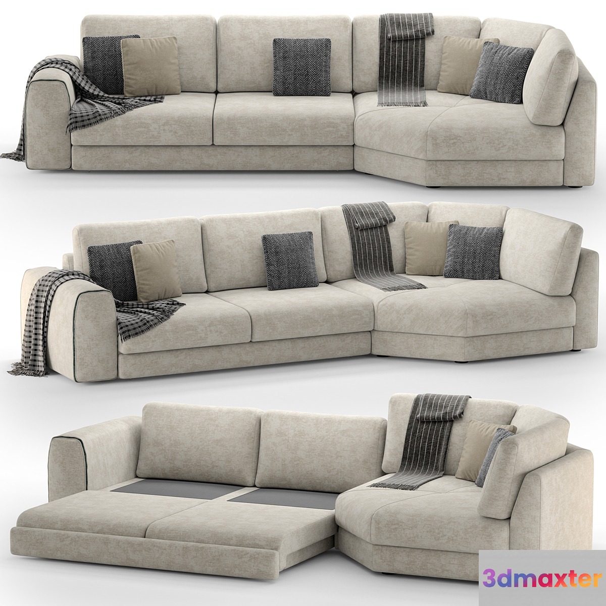 Corner sofa Aleppo Mebelroom 3D Max
