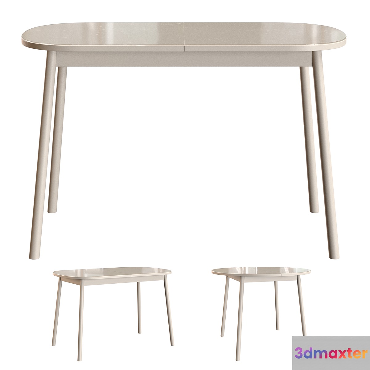 Harley kitchen tables 3D Max