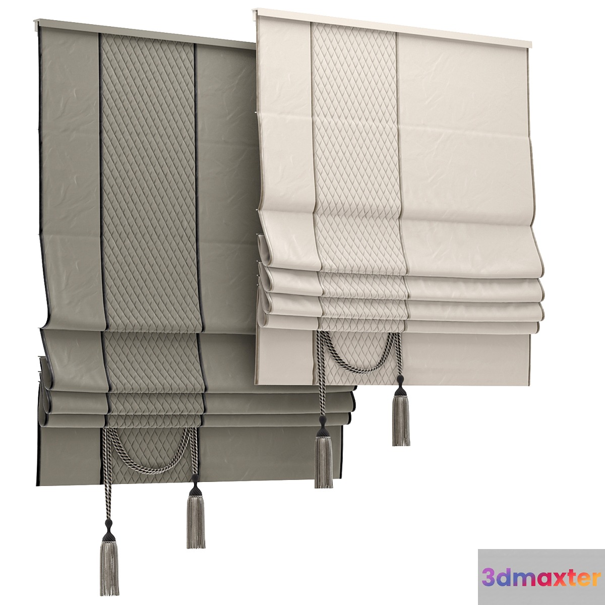 Roman shade 110 3D Max
