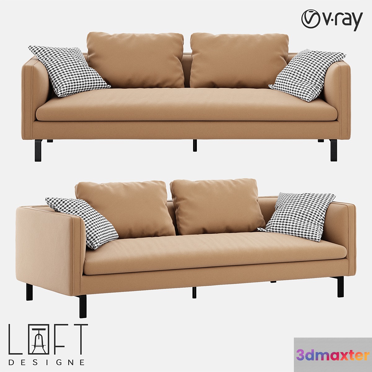 Sofa LoftDesigne 35931 model 3D Max