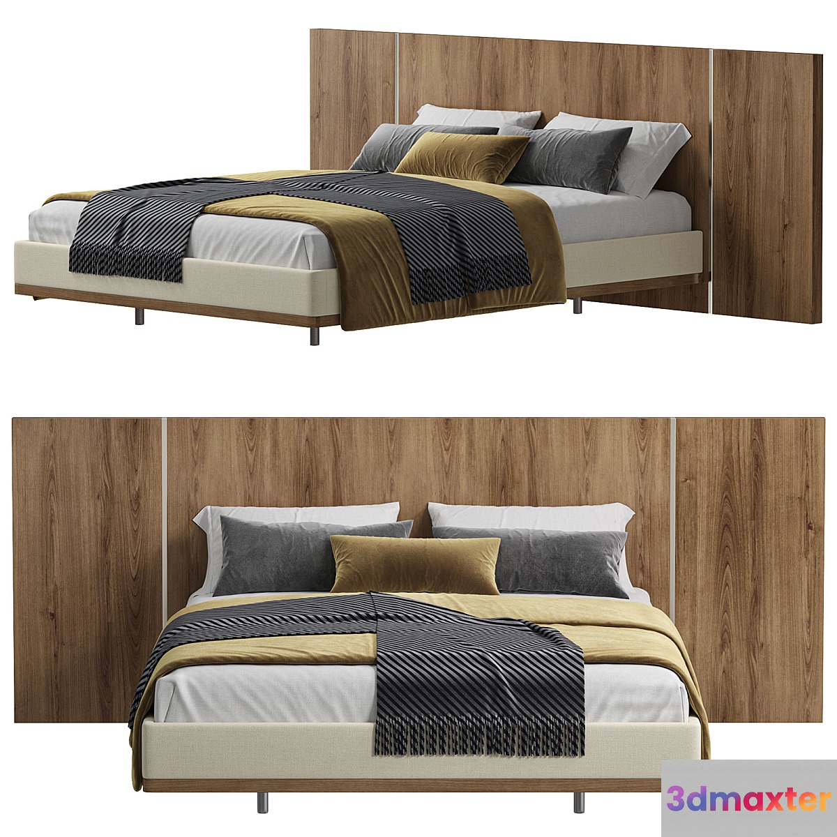 Cairo bed by laskasas 3D Max