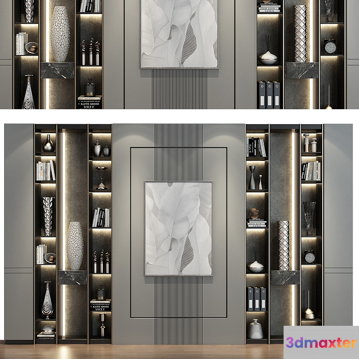Furniture composition 566 3D Max