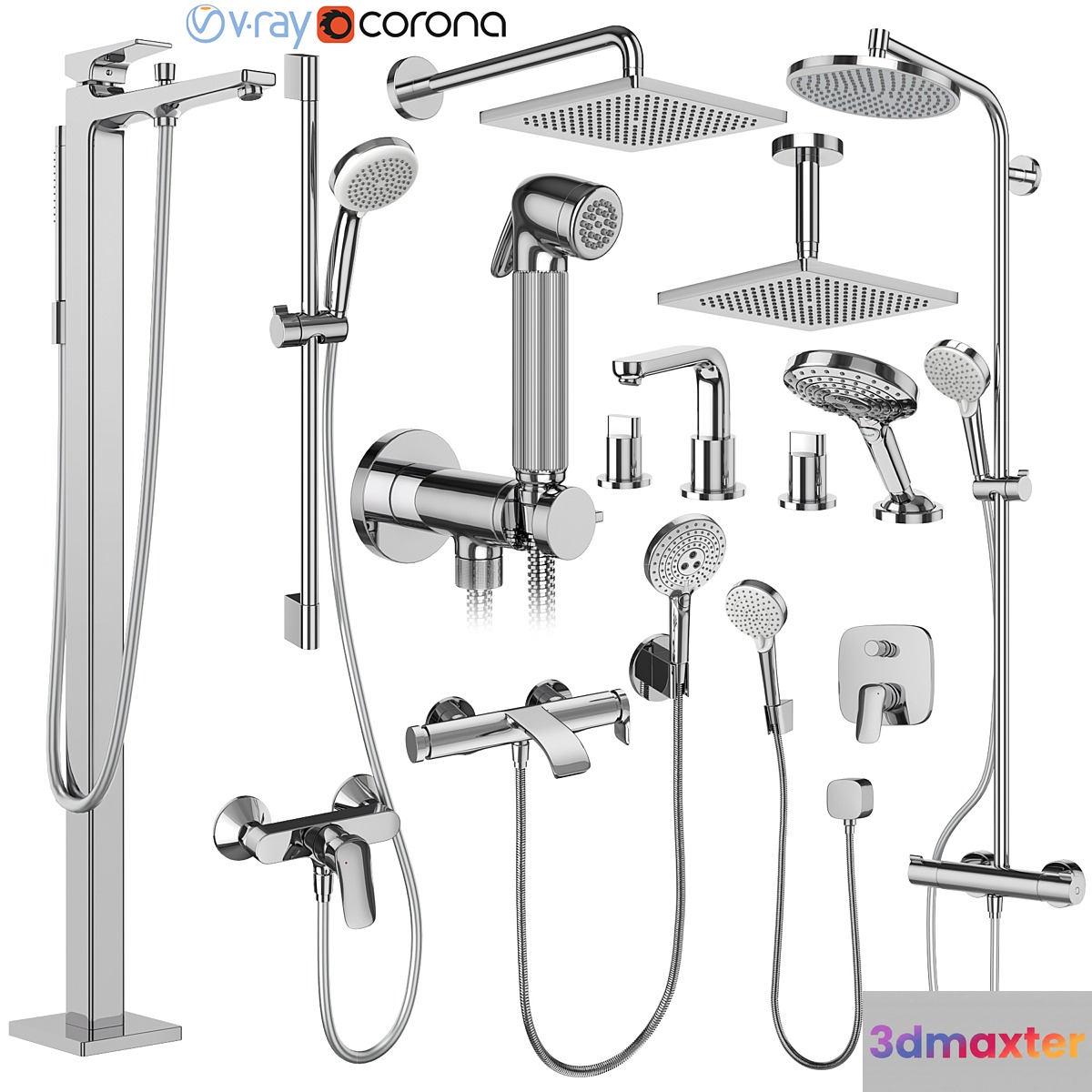 Hansgrohe set 175 mixers and shower systems - No.2