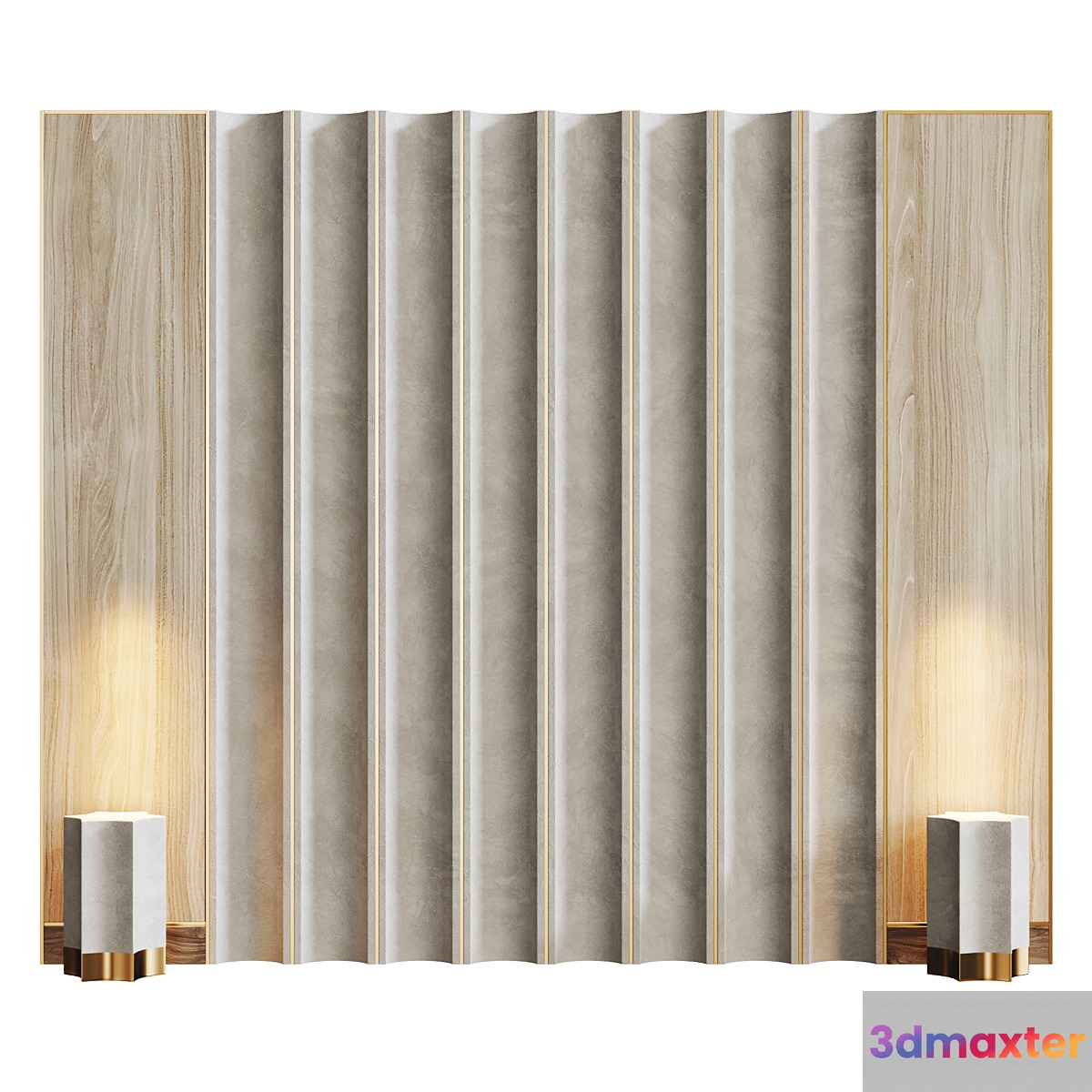 Headboard set3 3D Max