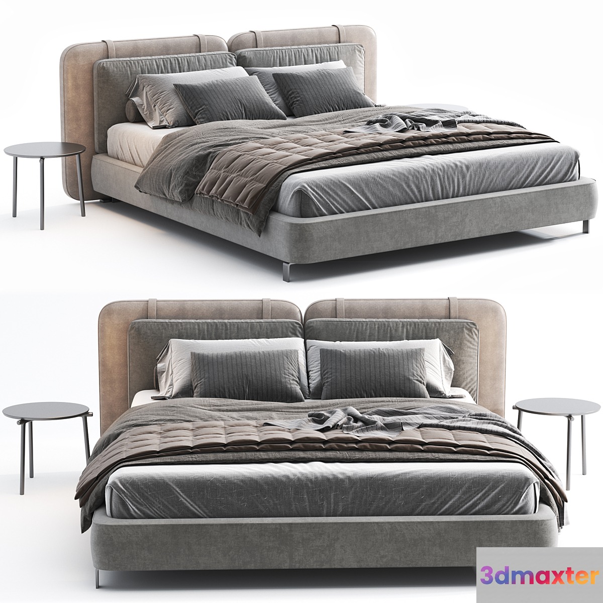 minotti tatlin flat bed