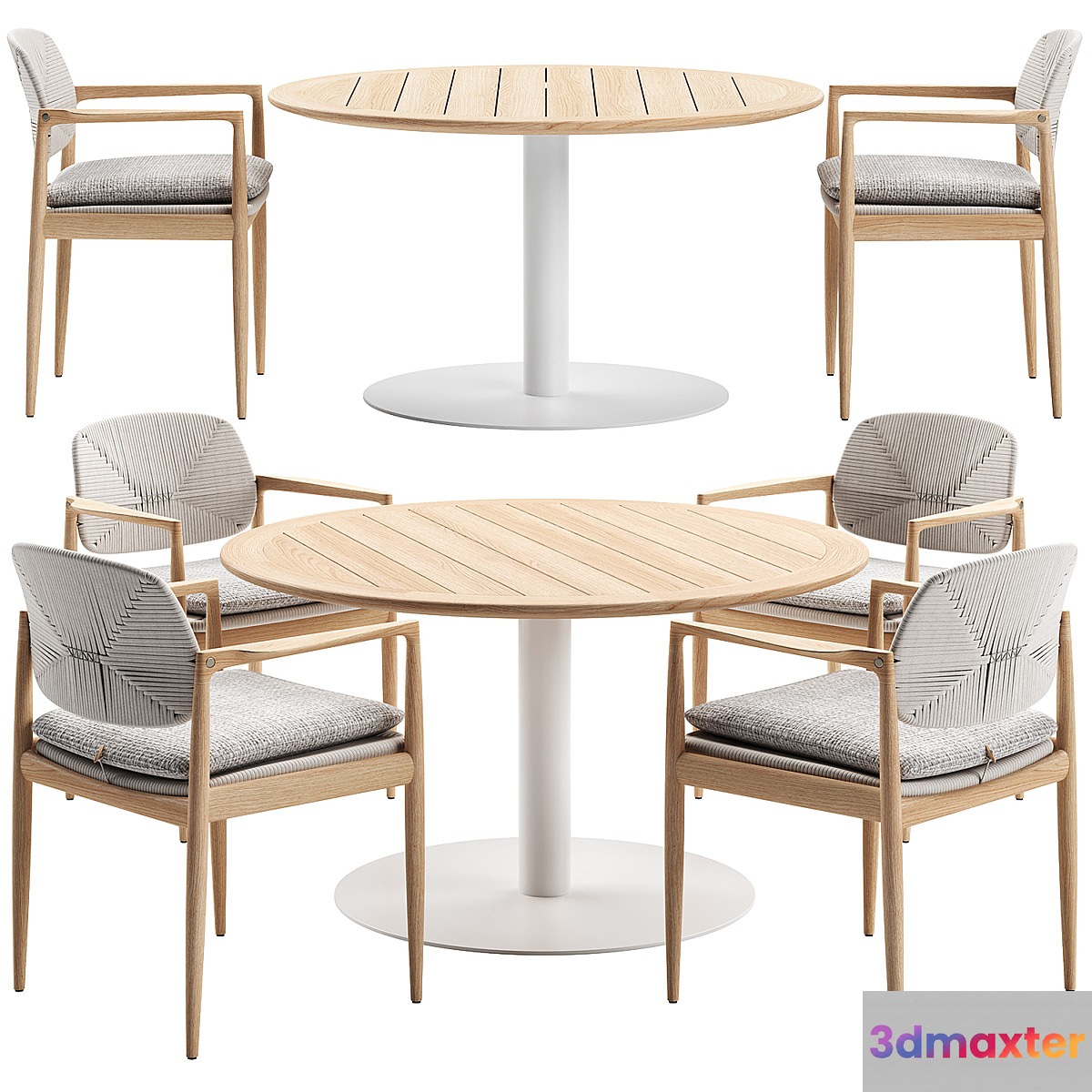 Minotti Outdoor Dining Set