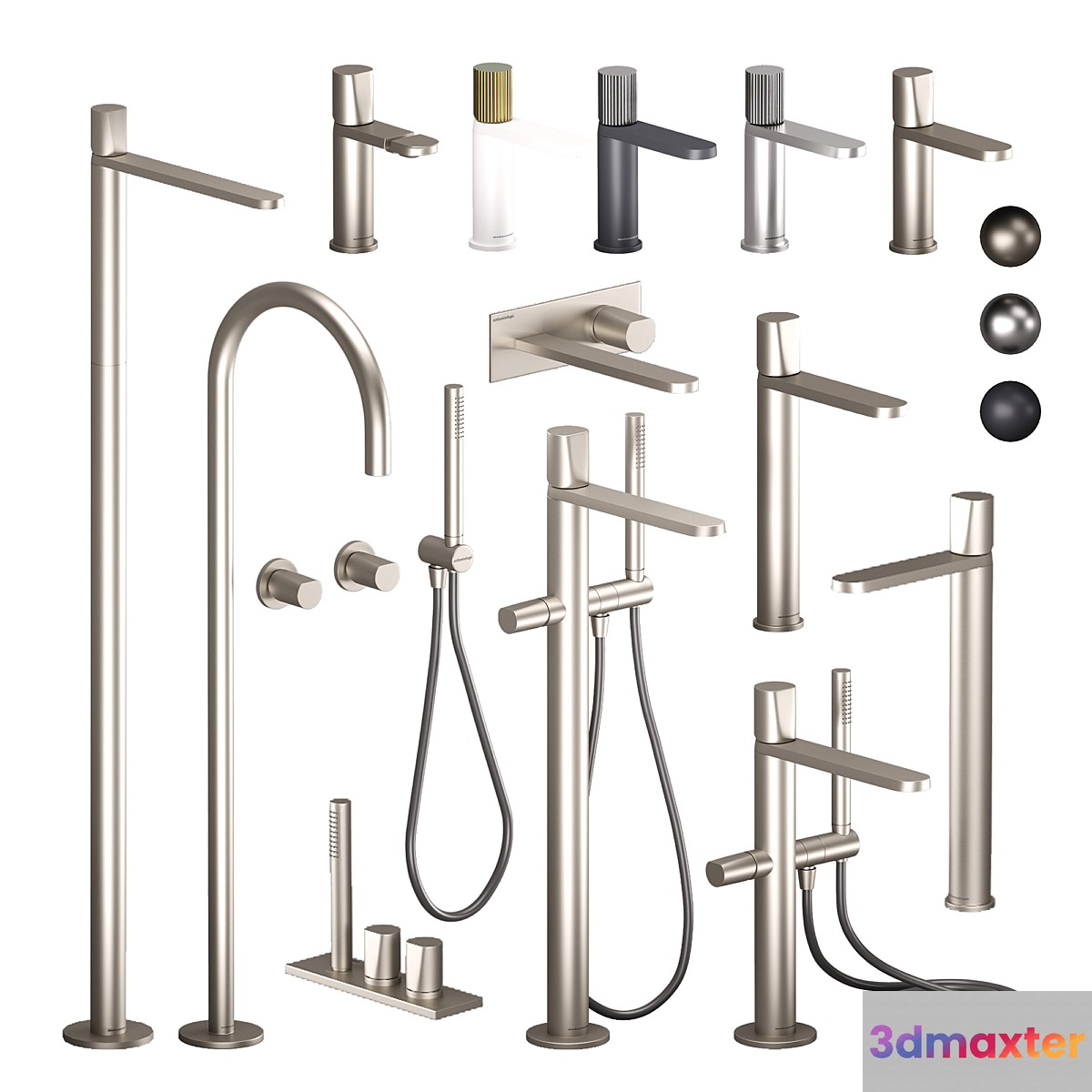 Antonio Lupi INDIGO and INDIGO Rack tap series