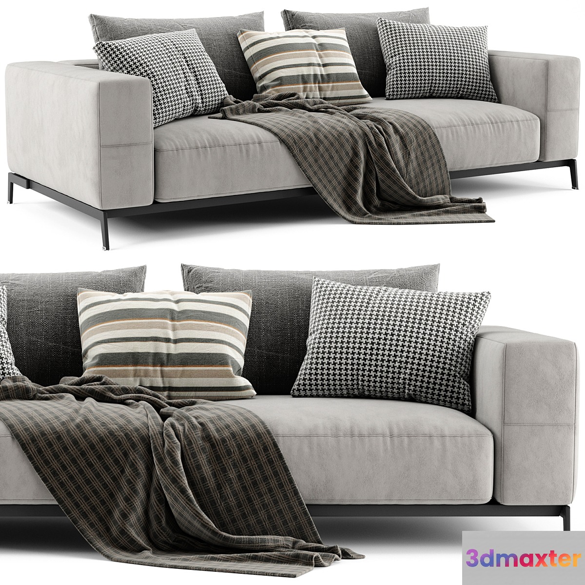 Flexform Ettore 2 Seats Sofa